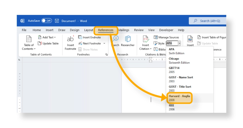 Harvard Referencing skills