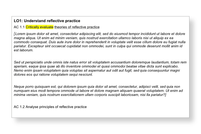 Writing Skills for the Level 6 Qualification