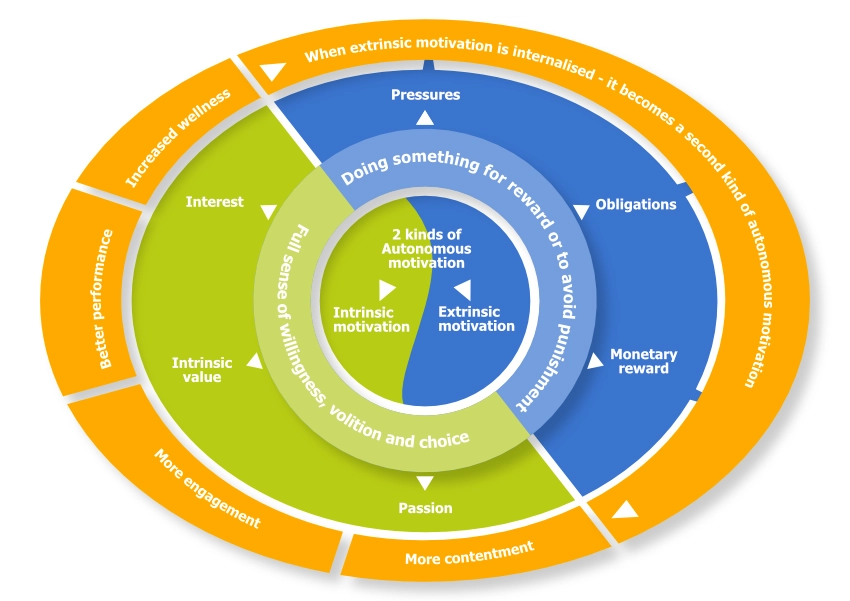 2 kinds of autonomous motivation